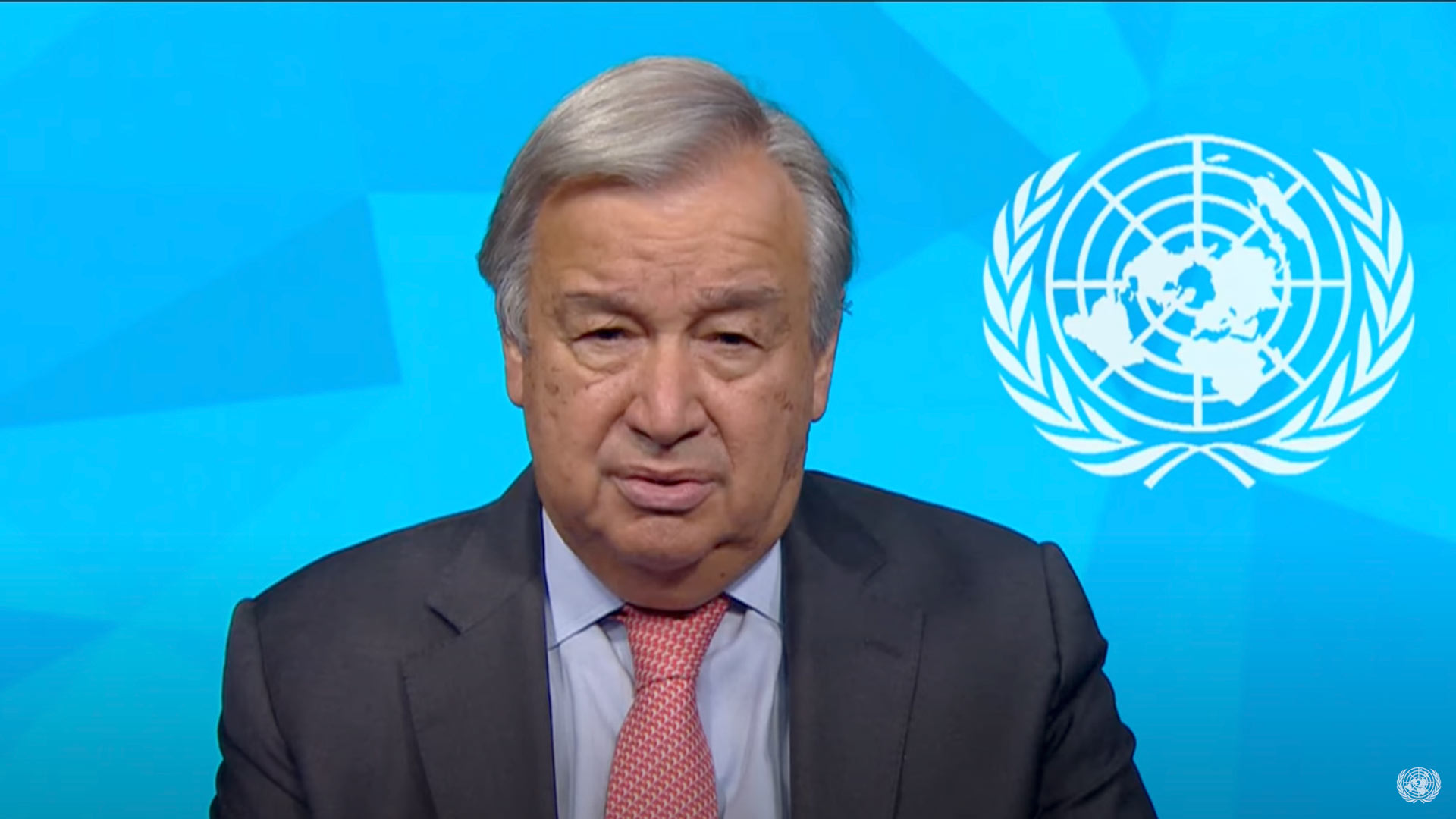 Screenshot of the UN SG.