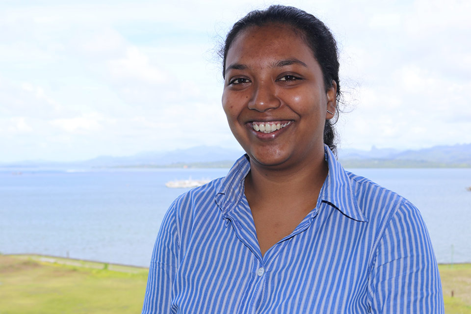  Namisha Nikita, Mitigation Officer at the Climate Change and International Cooperation Division in Fiji