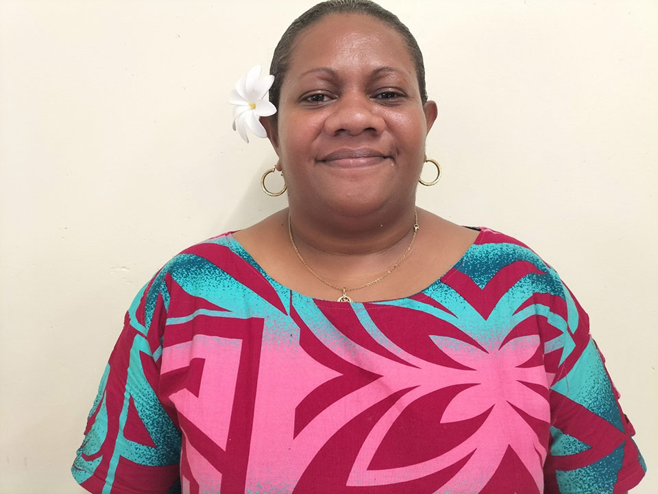 Pauliane Basil, Senior Scientific Adaption and Disaster Risk Management Officer at the Ministry of Climate Change in Vanuatu. Photo courtesy of Pauliane Basil.